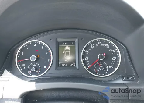 2016 Volkswagen Tiguan S из США, поврежденный, VIN WVGAV7AX5GW600784